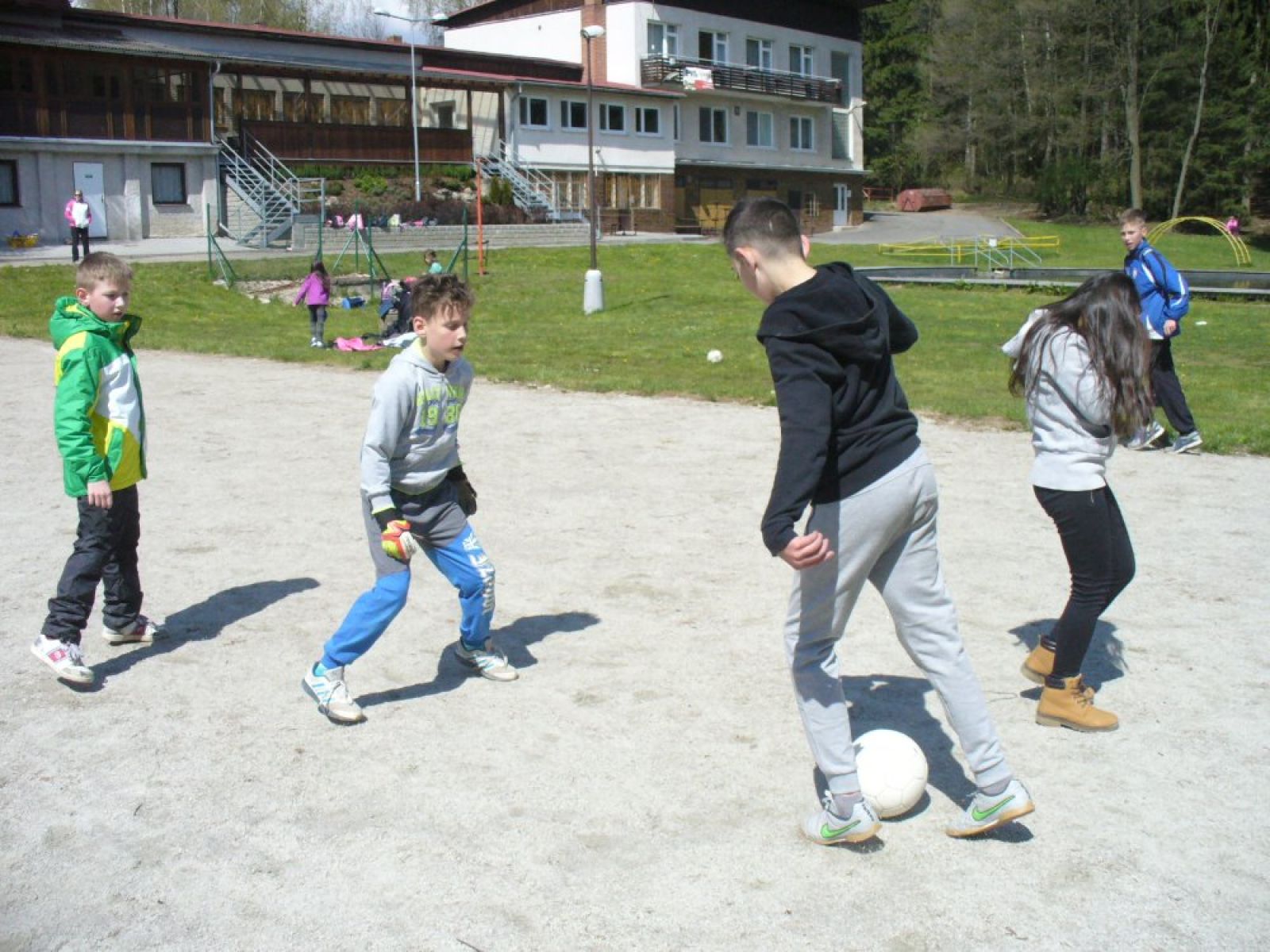 3.B a 5.B na škole v přírodě