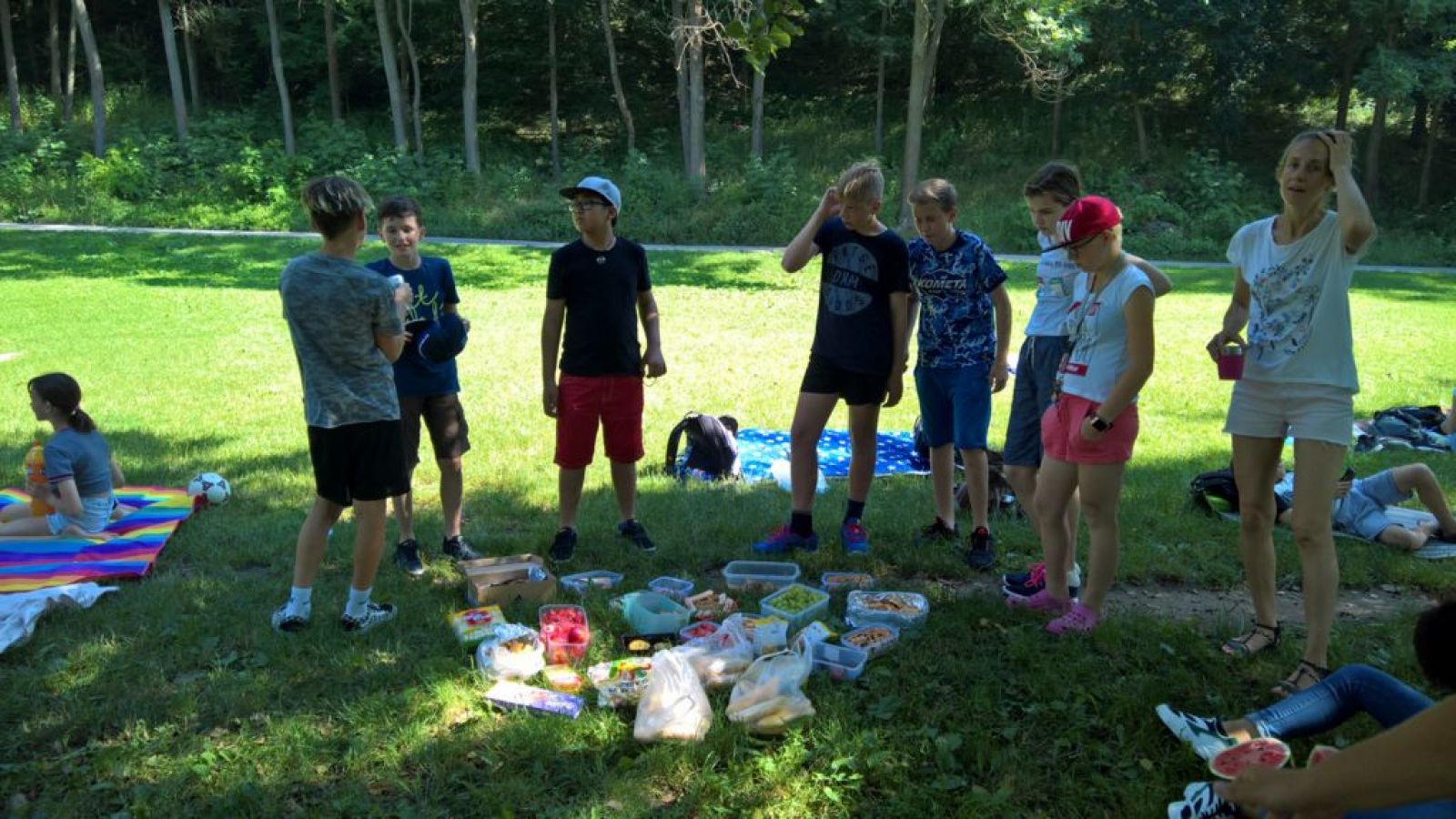 Piknik v Mariánském údolí