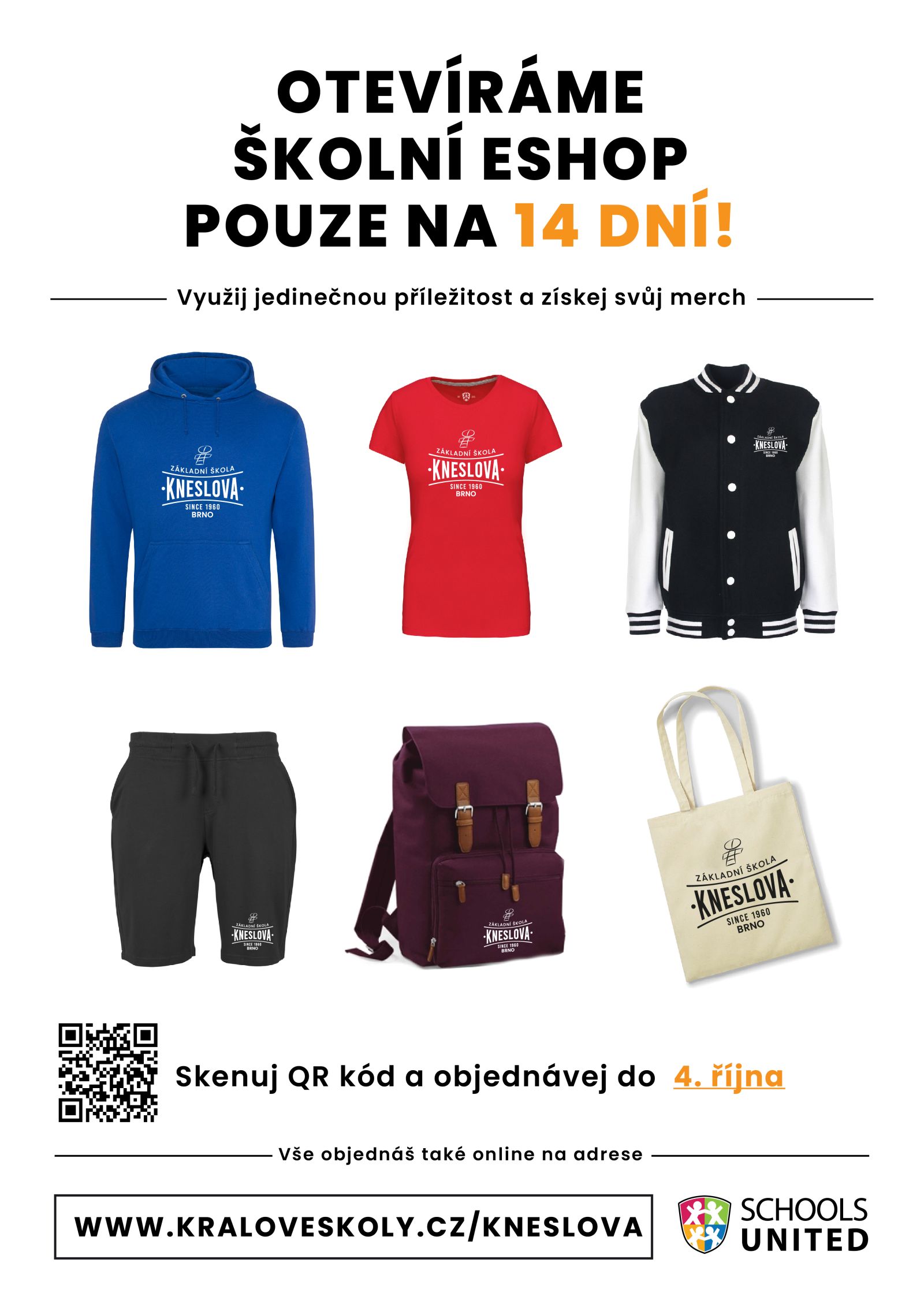 E-shop se školní kolekcí 2022