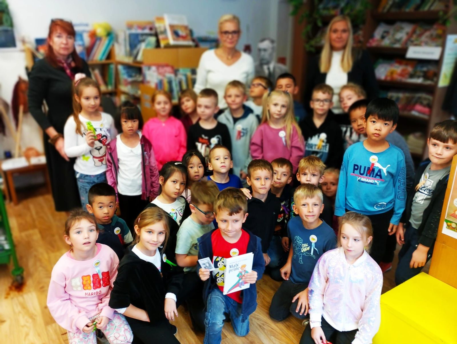 Poprvé do školy, poprvé do knihovny s ŠD