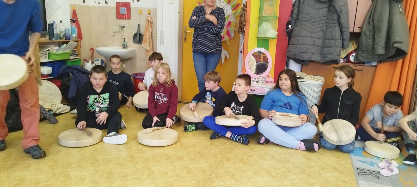 Seznámení s králičím sportem a workshop bubnování v ŠD
