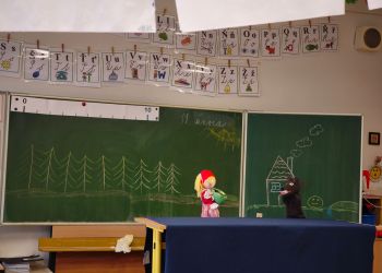 Divadelní vystoupení žáků z 6. A