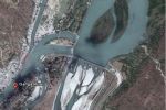 Google Earth - posvátná řeka Ganga