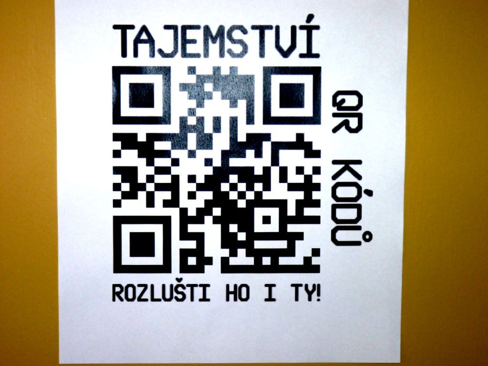 Tajemství QR kódu vyhodnocení