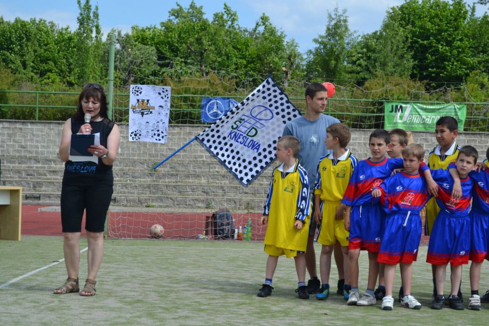 Ukončení jarního fotbalového turnaje mezi ŠD